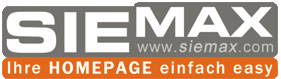 Mit SIEMAX CMS warten Sie 
Ihre Homepage einfach easy!